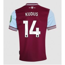 West Ham United Mohammed Kudus #14 Hemmatröja 2024-25 Korta ärmar